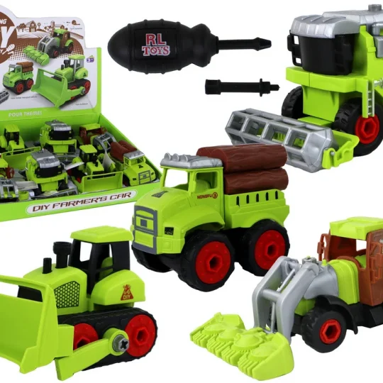 Set Poljoprivrednih Vozila Za Sastavljanje, 4 Modela 1