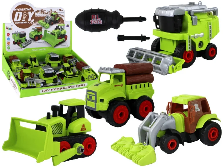 Set Poljoprivrednih Vozila Za Sastavljanje, 4 Modela 1