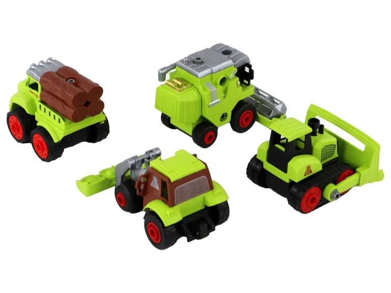 Set Poljoprivrednih Vozila Za Sastavljanje, 4 Modela 6