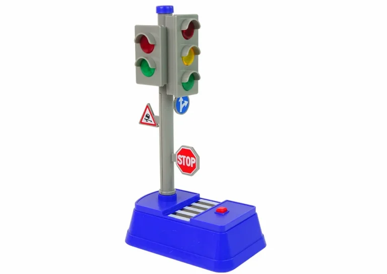 Set Prometnih Znakova S Svjetlima I Zvukom, Semafor 23 Cm 2