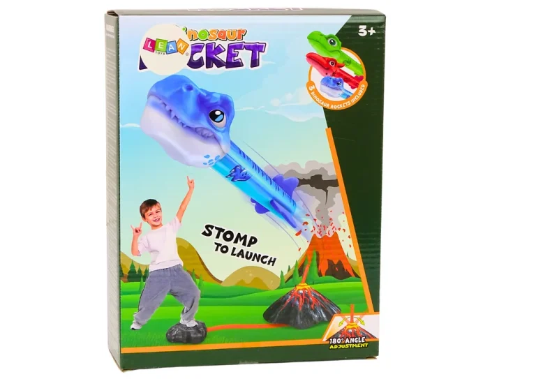 Set Raketa S Bacačem Vulkana I Dinosaurima, Podesivi Nagib 3