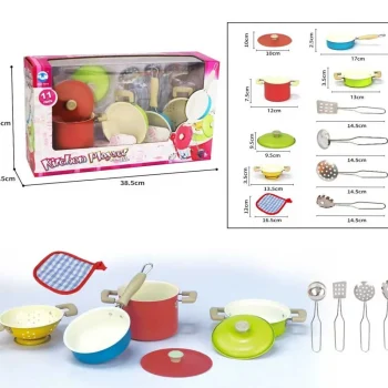 Set šarenih Lonaca + Pribor 5