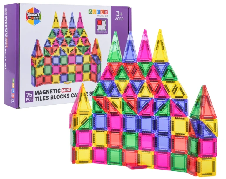 Set šarenih Magnetskih Blokova 75 Kom 1