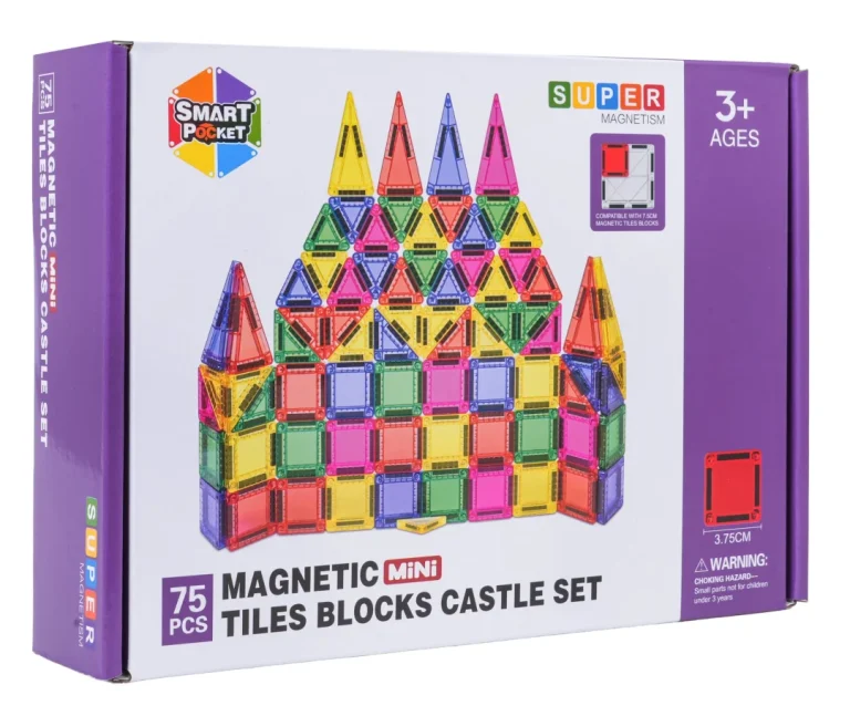 Set šarenih Magnetskih Blokova 75 Kom 5