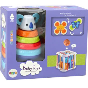 Set Senzornih Igračaka Koala Toranj Kocka I Spineri 5
