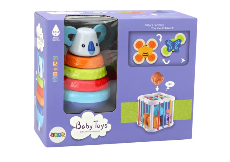 Set Senzornih Igračaka Koala Toranj Kocka I Spineri 5