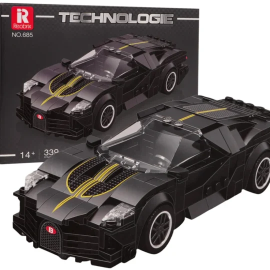 Set Sivih Kockica Sportski Automobil, 339 Dijelova 1