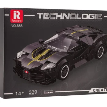 Set Sivih Kockica Sportski Automobil, 339 Dijelova 3
