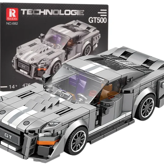 Set Sivih Kockica Sportski Automobil Gt500, 476 Dijelova 1