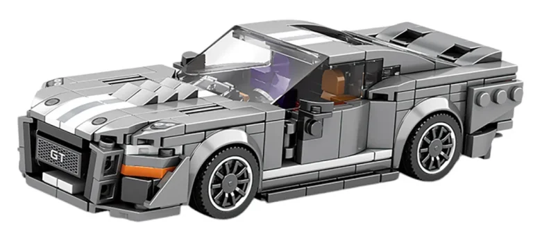 Set Sivih Kockica Sportski Automobil Gt500, 476 Dijelova 2