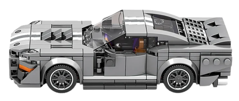 Set Sivih Kockica Sportski Automobil Gt500, 476 Dijelova 3