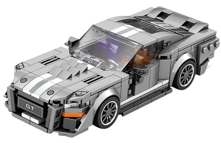 Set Sivih Kockica Sportski Automobil Gt500, 476 Dijelova 4
