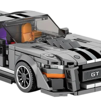 Set Sivih Kockica Sportski Automobil Gt500, 476 Dijelova 5