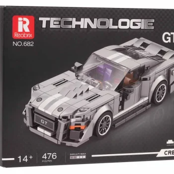 Set Sivih Kockica Sportski Automobil Gt500, 476 Dijelova 9
