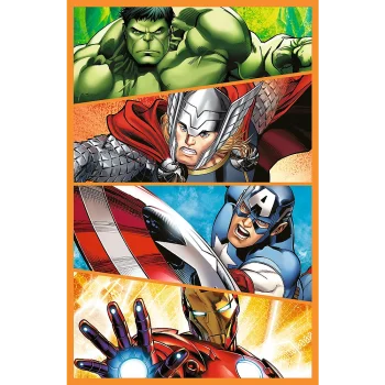 Set Slagalica Trefl Dani Puni Akcije Marvel Osvetnici, 3×80 4