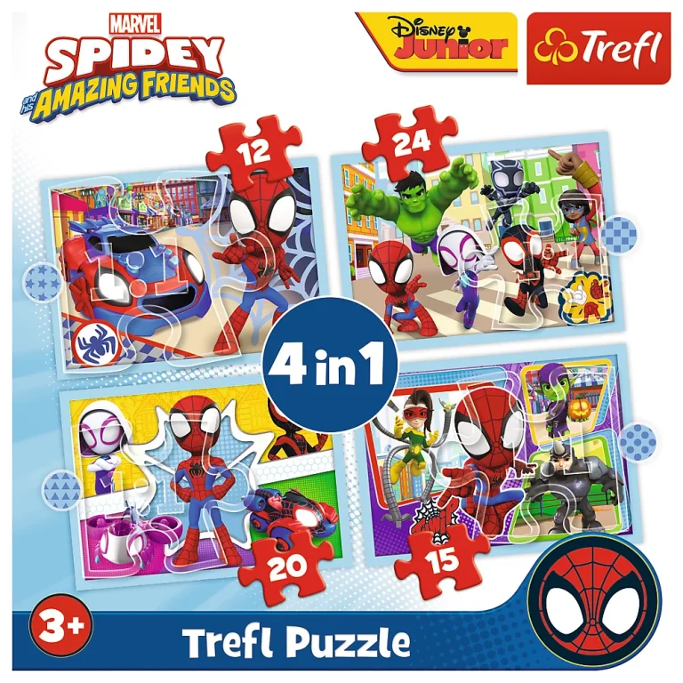 Set Slagalica Trefl Ekipa Spideya, 4 U 1 6