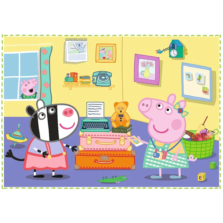 Set Slagalica Trefl Peppa Pig Blagdanske Uspomene, 4 U 1 3