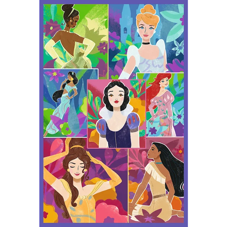 Set Slagalica Trefl Princeze Prijatelji Disney, 3×80 2