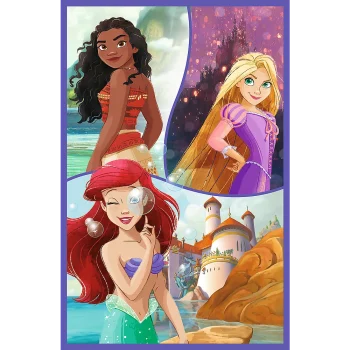 Set Slagalica Trefl Princeze Prijatelji Disney, 3×80 4