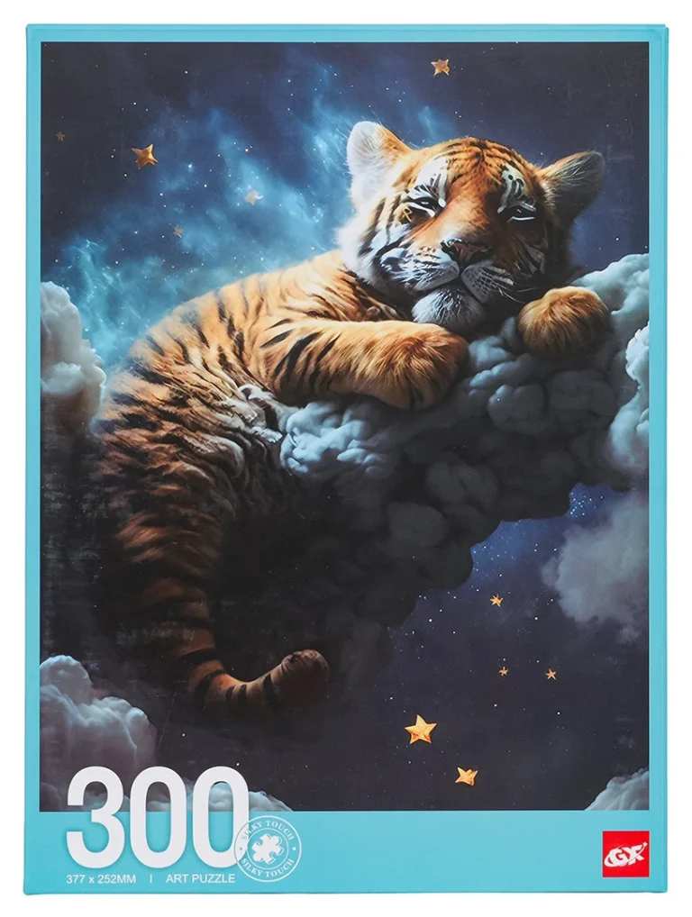 Set Slagalica S Motivom Tigra 300 Dijelova 8+ 4