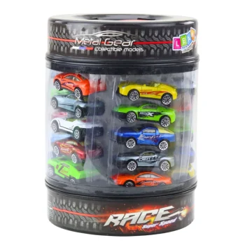 Set Sportskih Automobila Na Oprugu U Cijevi, 1:64 25 Komada 4