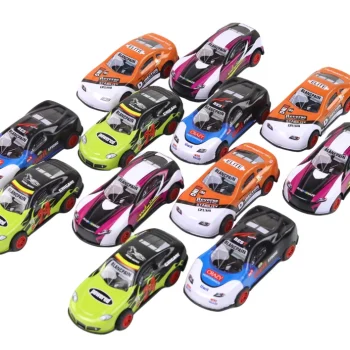 Set Sportskih Automobila Na Pogon Na Trenje, Mjerilo 1:55, 12 Kom 2