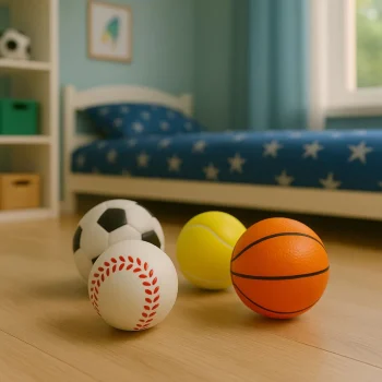 Set Sportskih Lopti Od Pjene Ø 6 Cm 4 Kom 6