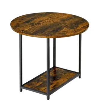 Set Stolića Za Kavu Vintage Rustikalni 2 U 1, 123×60×51 Cm 2