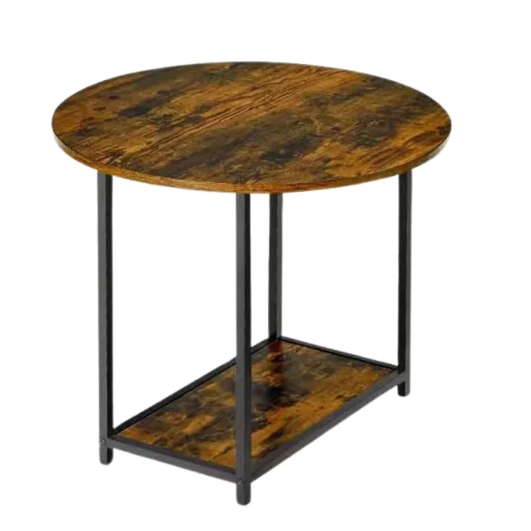 Set Stolića Za Kavu Vintage Rustikalni 2 U 1, 123×60×51 Cm 2
