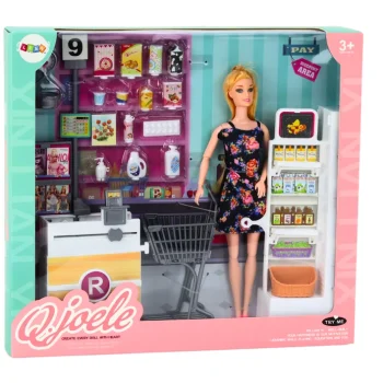 Set Supermarket Police Košarica I Namirnice Za Lutke 4