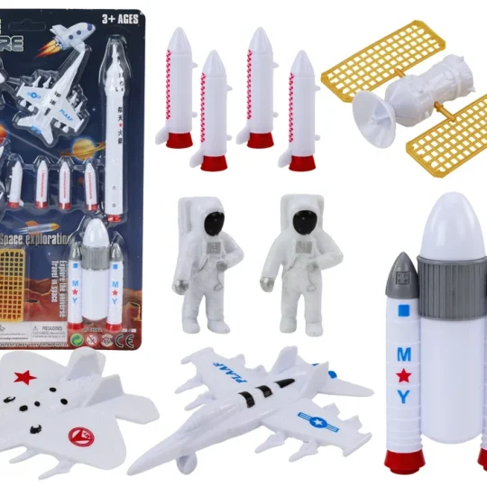 Set Svemirskih Figura Astronaut I Rakete 11 Dijelova 1