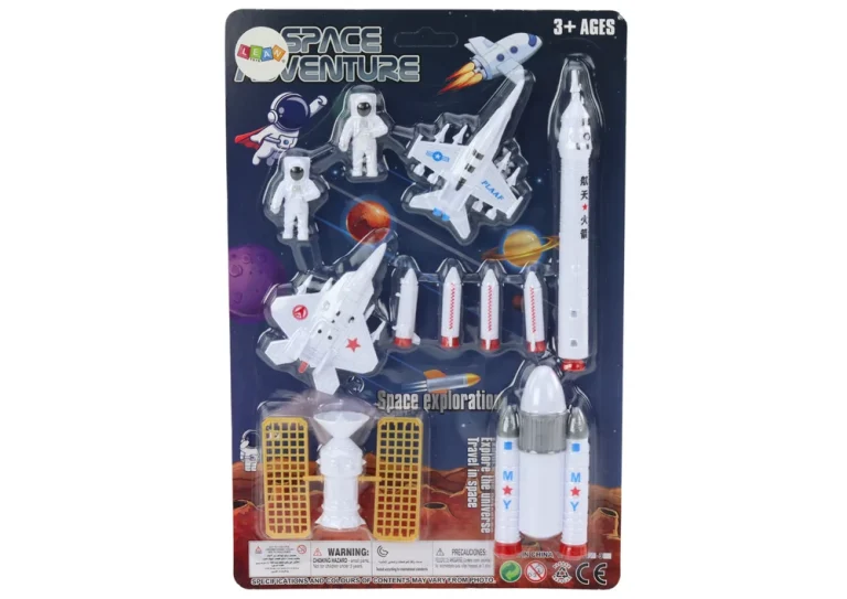 Set Svemirskih Figura Astronaut I Rakete 11 Dijelova 3