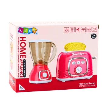 Set Toster I Blender Sa Svjetlima, Ružičasti 6