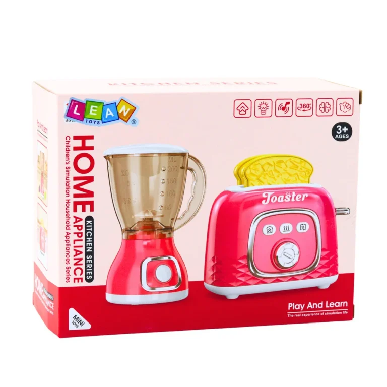 Set Toster I Blender Sa Svjetlima, Ružičasti 6