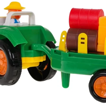 Set Traktor S Prikolicom I Farmerom 3+ 3