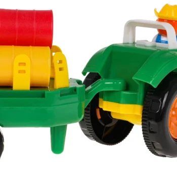 Set Traktor S Prikolicom I Farmerom 3+ 4