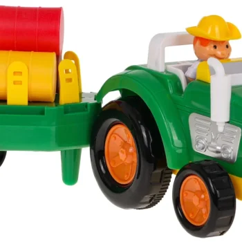 Set Traktor S Prikolicom I Farmerom 3+ 5