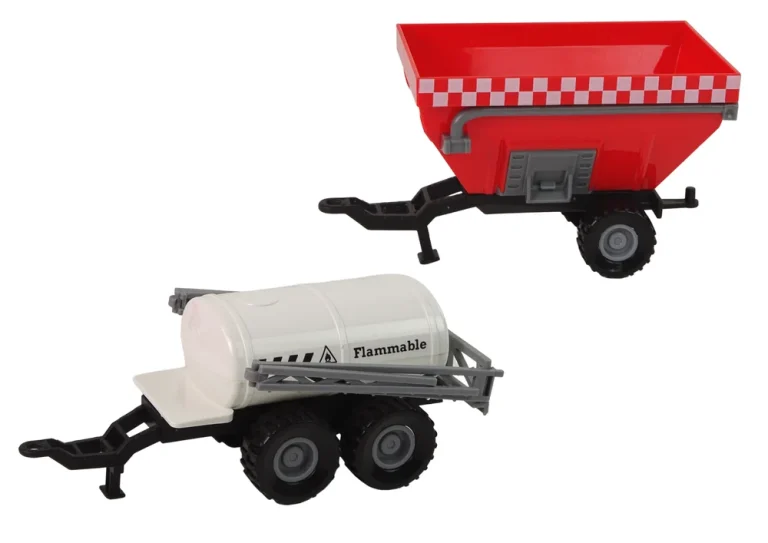 Set Traktora S 2 Poljoprivredna Stroja, Led I Zvuk 4