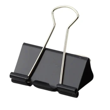 Set Uredskih Kopči, Crne, 41 Mm, 12 Komada 3