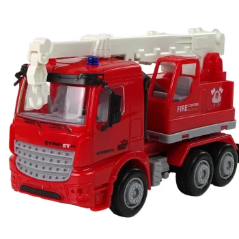 Set Vatrogasne Brigade S Dizalicom, Prometni Znakovi, 16 Cm 3