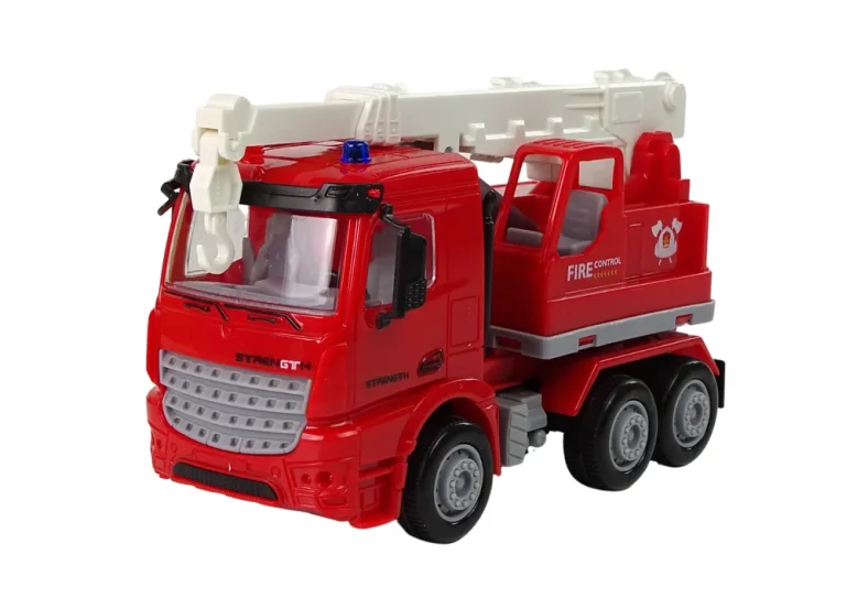 Set Vatrogasne Brigade S Dizalicom, Prometni Znakovi, 16 Cm 3