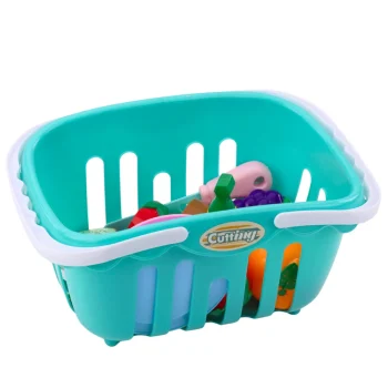 Set Voća Za Rezanje S čičkom, Tanjuri I Košara 2