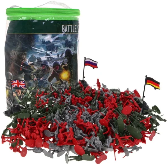 Set Vojnika 300 Komada 3+ U 3 Boje S 3 Zastave 1