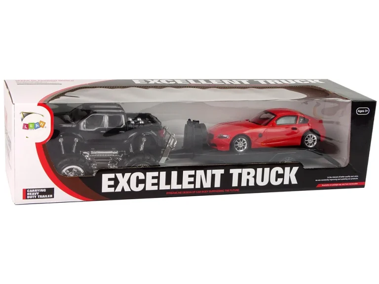 Set Vozila Monster Truck I Karavan S Prikolicom, 57 Cm 10