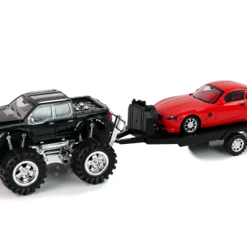 Set Vozila Monster Truck I Karavan S Prikolicom, 57 Cm 2