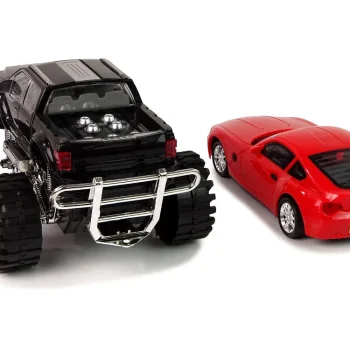 Set Vozila Monster Truck I Karavan S Prikolicom, 57 Cm 4
