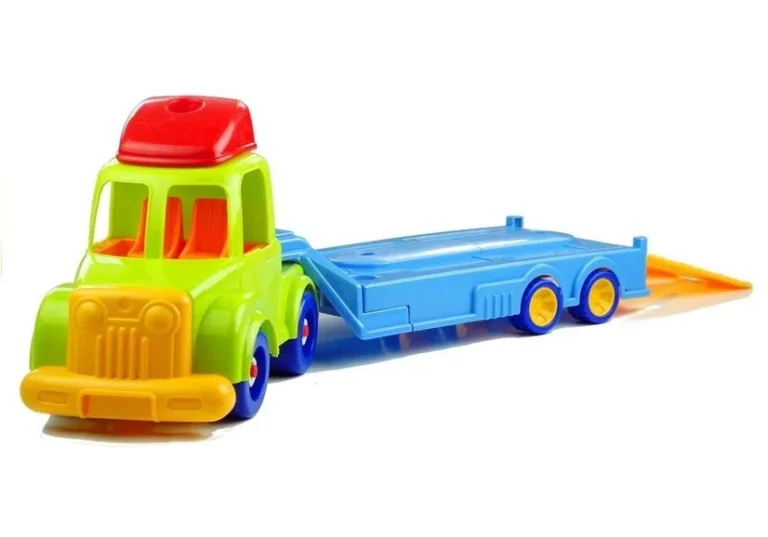 Set Vozila Policija I Vatrogasci S Prikolicom, Do 70 Cm 3