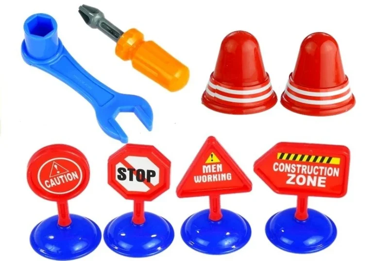 Set Vozila Policija I Vatrogasci S Prikolicom, Do 70 Cm 6