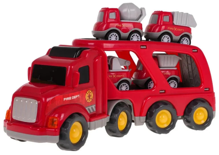 Set Vozila: Prikolica + Građevinska Vozila 2
