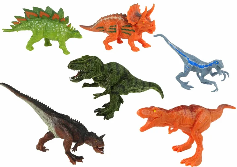 Set Vozila S Dinosaurima I Helikopterom 8 Dijelova 2